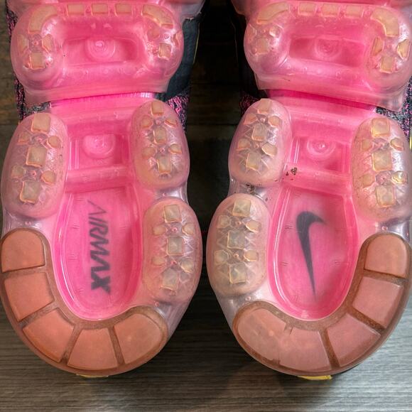 Nike Air VaporMax Flyknit 2 Sneaker Size 12 Gridiron Laser Orange 942842-008 - Picture 11 of 13